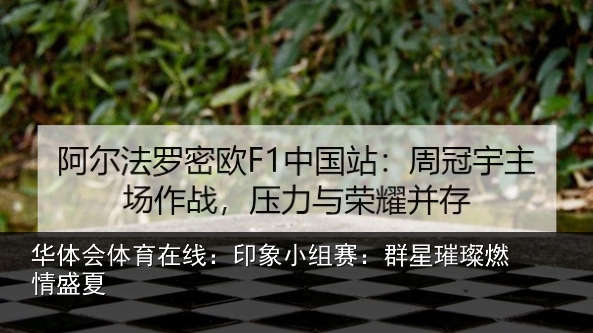 华体会体育在线：印象小组赛：群星璀璨燃情盛夏